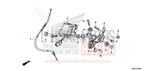 SERVO-MOTEUR VFR1200FDF de 2015